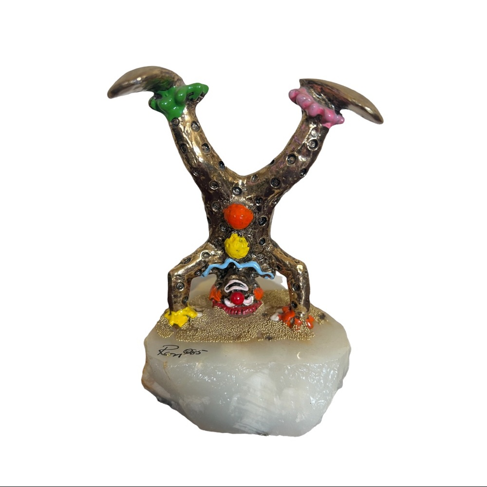 Vintage Ron Lee Clown Figurine